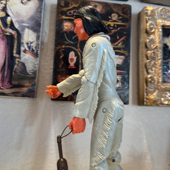 Marx Johnny West Indian Chief Geronimo Action Figure 12\